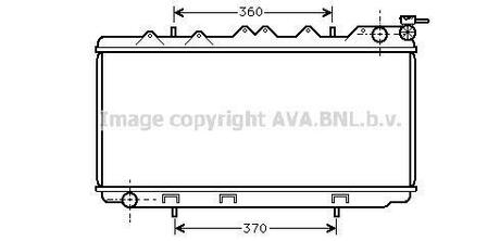 Радиатор охлаждения AVA COOLING DN2114