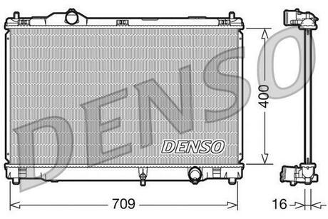 Радиатор охлаждения DENSO DRM51008