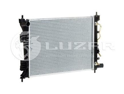 Радиатор охл. для ам Hyundai SolarisKia Rio (10-) AT LUZAR LRc 081L4