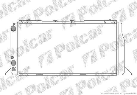 РАДИАТОРЫ Охлаждения Polcar 130708A2