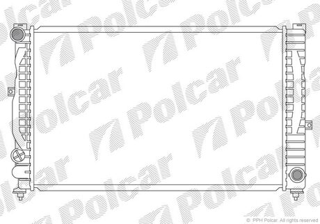 Радиаторы охлаждения Polcar 132408A7