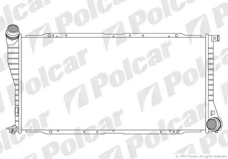 Радиаторы охлаждения Polcar 201608-5