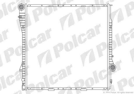 Радиаторы охлаждения Polcar 205008-1