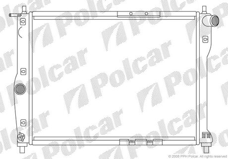 Радиаторы охлаждения Polcar 291208A1