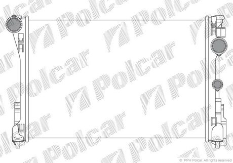 Радиаторы охлаждения Polcar 507008-1