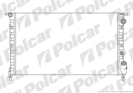 Радиаторы охлаждения Polcar 602108A4