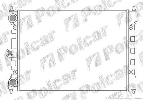 Радиаторы охлаждения Polcar 952308-1