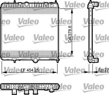 Радиатор 1330Z0 CITROEN DS5 2.0HDi 11- Valeo 735560